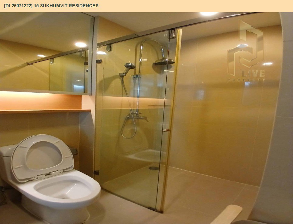 รูป DL26071222 ให้เช่าคอนโด 15 สุขุมวิท เรสซิเดนซ์ (15 Sukhumvit Residences) ใกล้ BTS นานา พร้อมเข้าอยู่ โทรด่วน 0653619502 LineID @952jdxxk - รูปที่ 6/6