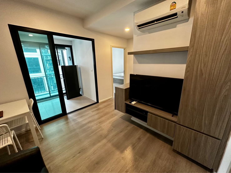 ให้เช่า คอนโด | 2 ห้องนอน, 1 ห้องน้ำ ห้องมุม “Notting Hill Sukhumvit 105” 41 ตรม. วิวสวนหย่อม, ขนาดใหญ่, ผนังทึบ
