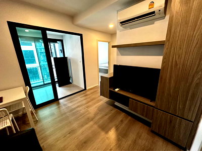 Condos for rent : Condo For Rent | 2 Bedrooms, 1 Bathroom, Conner Room “Notting Hill Sukhumvit 105” 41 sqm. Garden View, Large, Solid Wall