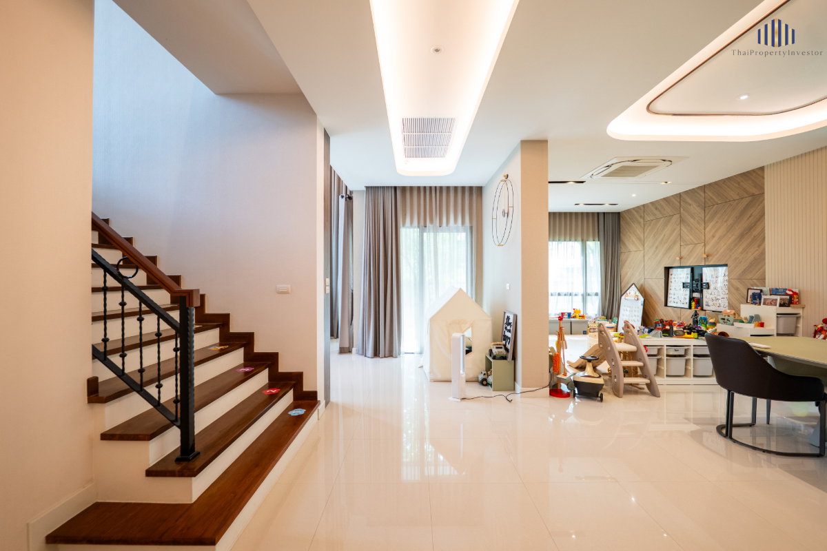 รูป ขายบ้านเดี่ยวโครงการหรู เดอะ ซิตี้ ปินเกล้า-บรมฯ 109.5 ตารางวา แปลงมุม ใกล้ ถนน บรมราชชนนี สายใต้ใหม่ ตลาดสดธนบุรี ถนน กาญจนาภิเษก | #TPI-3296  - รูปที่ 5/32