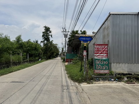 โกดังพร้อมบ้านพัก ทำเลบางใหญ่ 154 ตร.วา เหมาะคลังสินค้า E-Commerce และขนส่ง