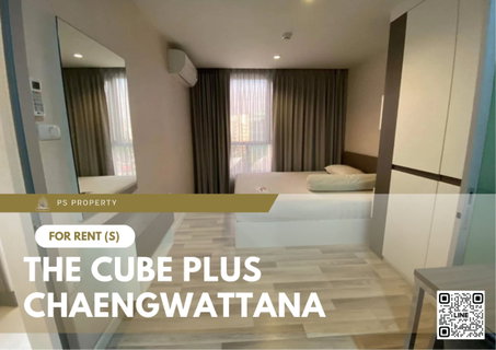 รูปภาพ For rent 🔺The Cube Plus Chaengwattana🔺Beautiful room, built-in, fully furnished, ready to move in 🚆Near BTS Pink Line 150 m