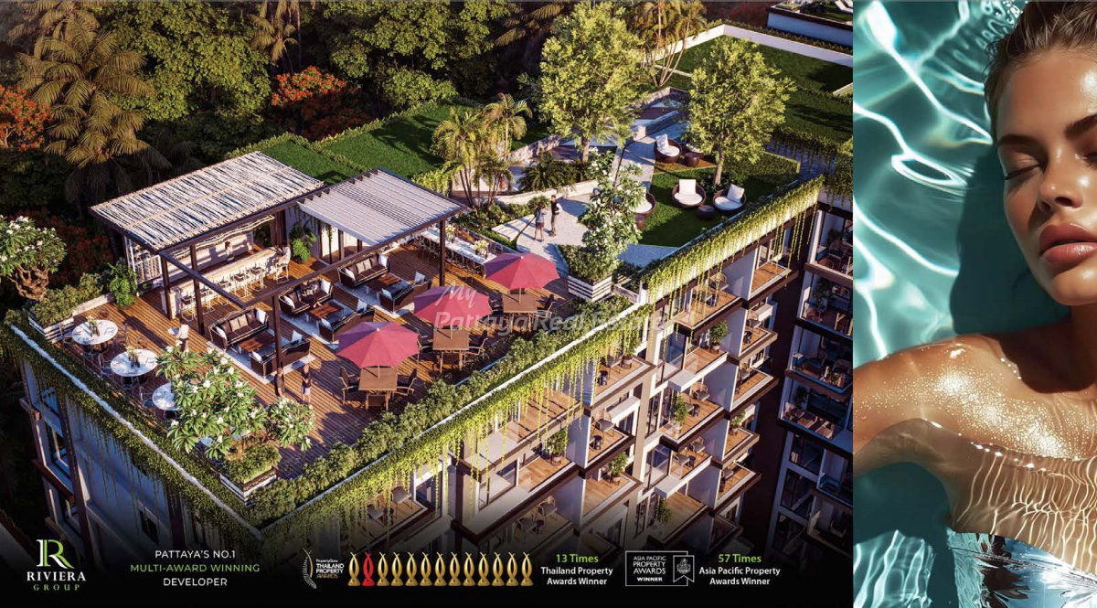 picture 🛏️ Studio - 🛁 1 Bath - 🏙️ Garden View - 🇹🇭 THAI name - 🏢 The Riviera Beverly Hills Jomtien - Ref: BEV01 - 6/8