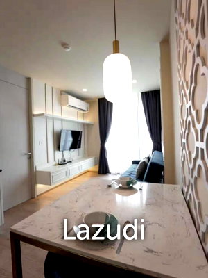คอนโดให้เช่า : 35 sqm modern 1 bedroom condo on 14th floor Noble Recole Sukhumvit 19 Bangkok
