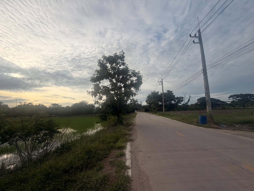picture Beautiful large plot of land for sale, 26 rai, Mueang Pathum Thani District, Pathum Thani Province. - 8/11
