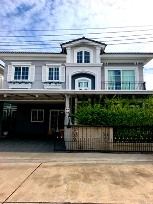 Houses for rent BTS Samrong : AS2214 Golden New Sukhumvit-Lasalle House For Rent