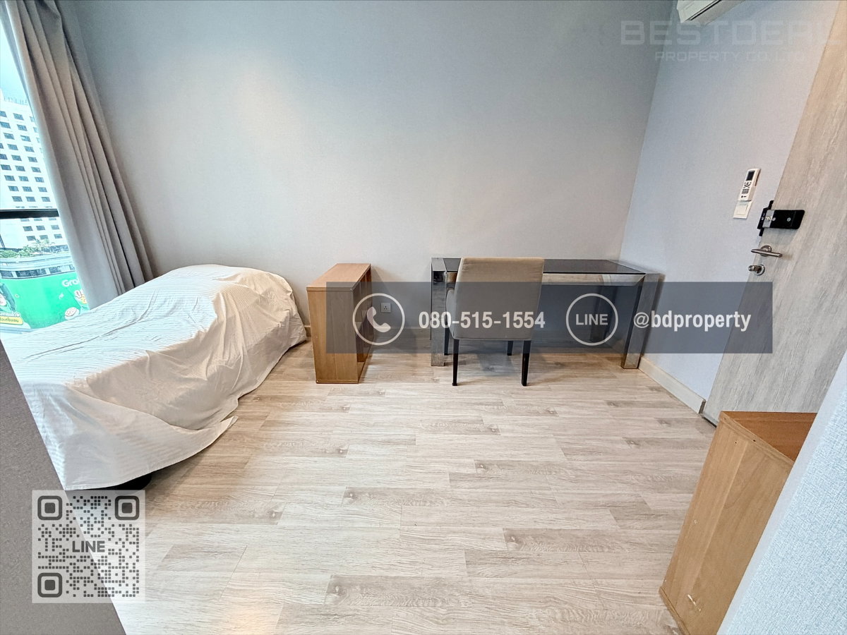 รูป Bestdeal ให้เช่า Studio 22ตรม.ราคา 12,000/เดือนเท่านั้น เฟอร์นิเจอร์และเครื่องใช้ไฟฟ้าครบ “IDEO MOBI RAMA 9” ใกล้MRT และ เซ็นทรัลพระราม 9 เพียง 80 ม. - รูปที่ 8/15