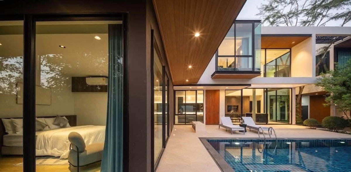 รูป ขาย Modern Pool Villa บนที่ดินกว่า 1 ไร่ โซนสันกำแพง 4 ห้องนอน 5 ห้องน้ำ - รูปที่ 8/26