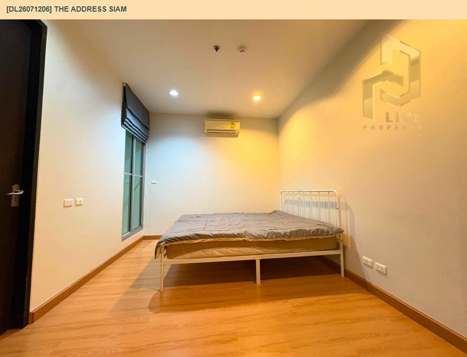 รูป DL26071206 ให้เช่าคอนโด ดิ แอดเดรส สยาม (The Address Siam) ใกล้ BTS ราชเทวี พร้อมเข้าอยู่ โทรด่วน 0614453194 LineID @952jdxxk - รูปที่ 6/9