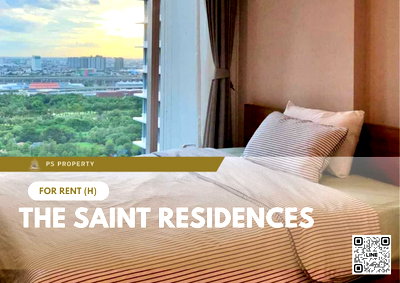 Condos for rent : For Rent ✨ The Saint Residences ✨ Fully furnished and equipped with appliances; near BTS Ha Yaek Lat Phrao.
