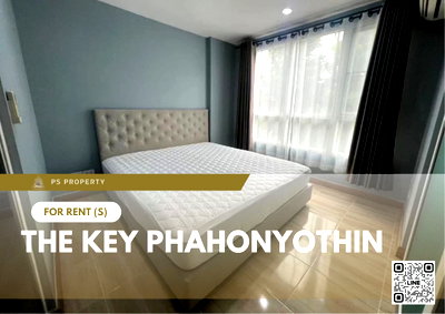 คอนโดให้เช่า : ให้เช่า 📍 The Key Phahonyothin 📍เฟอร์นิเจอร์ และ เครื่องใช้ไฟฟ้าครบ ใกล้ ม.เกษตรศาสตร์