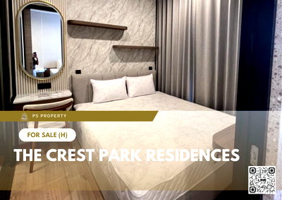 Condos for sale : Urgent Sale ✨ The Crest Park Residences ✨ Fully furnished and equipped with appliances—ready to move in. Close to BTS and Central Ladprao.