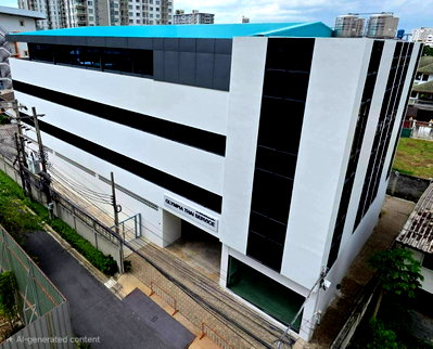 Office for rent MRT Sutthisan :  F&B Shop space for rent, office space  Olympia Thai Service, near MRT Ratchadaphisek,  size 26.5 sq m, rent 13,250 Baht/month.