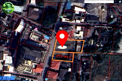 ที่ดิน แม็คโคร เชียงใหม่ : 93 ตร.วา ใกล้ใจกลางเชียงใหม่ ติดถนนใหญ่ พร้อมสร้างทันที