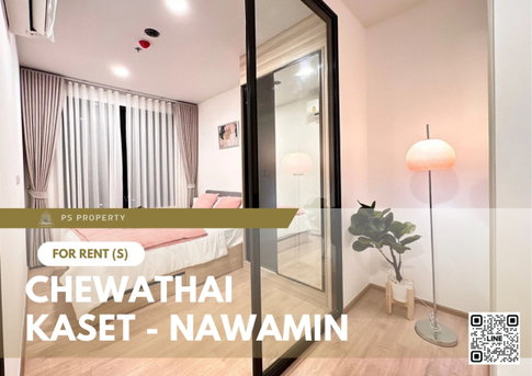For rent ✨ Chewathai Kaset - Nawamin ✨ Complete furniture and electrical appliances.