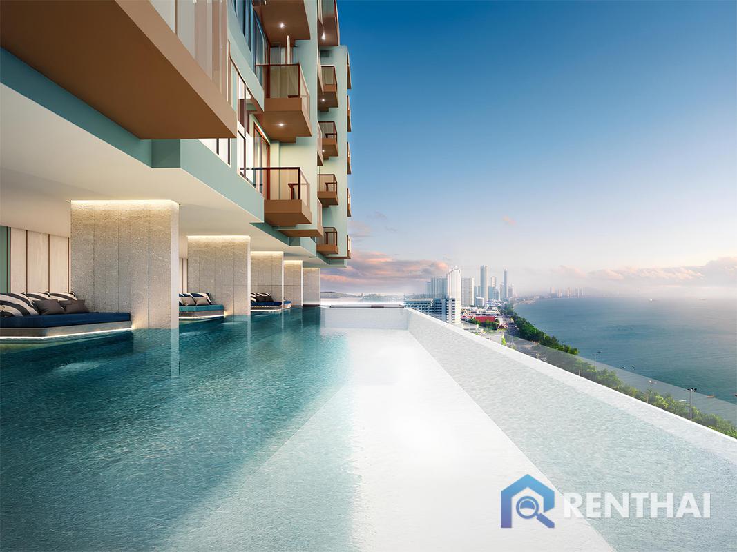 รูป ขายคอนโด Arom Jomtien 1 ห้องนอน 33 ตร.ม. วิวทะเลฝั่งพัทยา ชื่อต่างชาติ ราคาต่ำกว่าหน้าโครงการ - รูปที่ 13/18