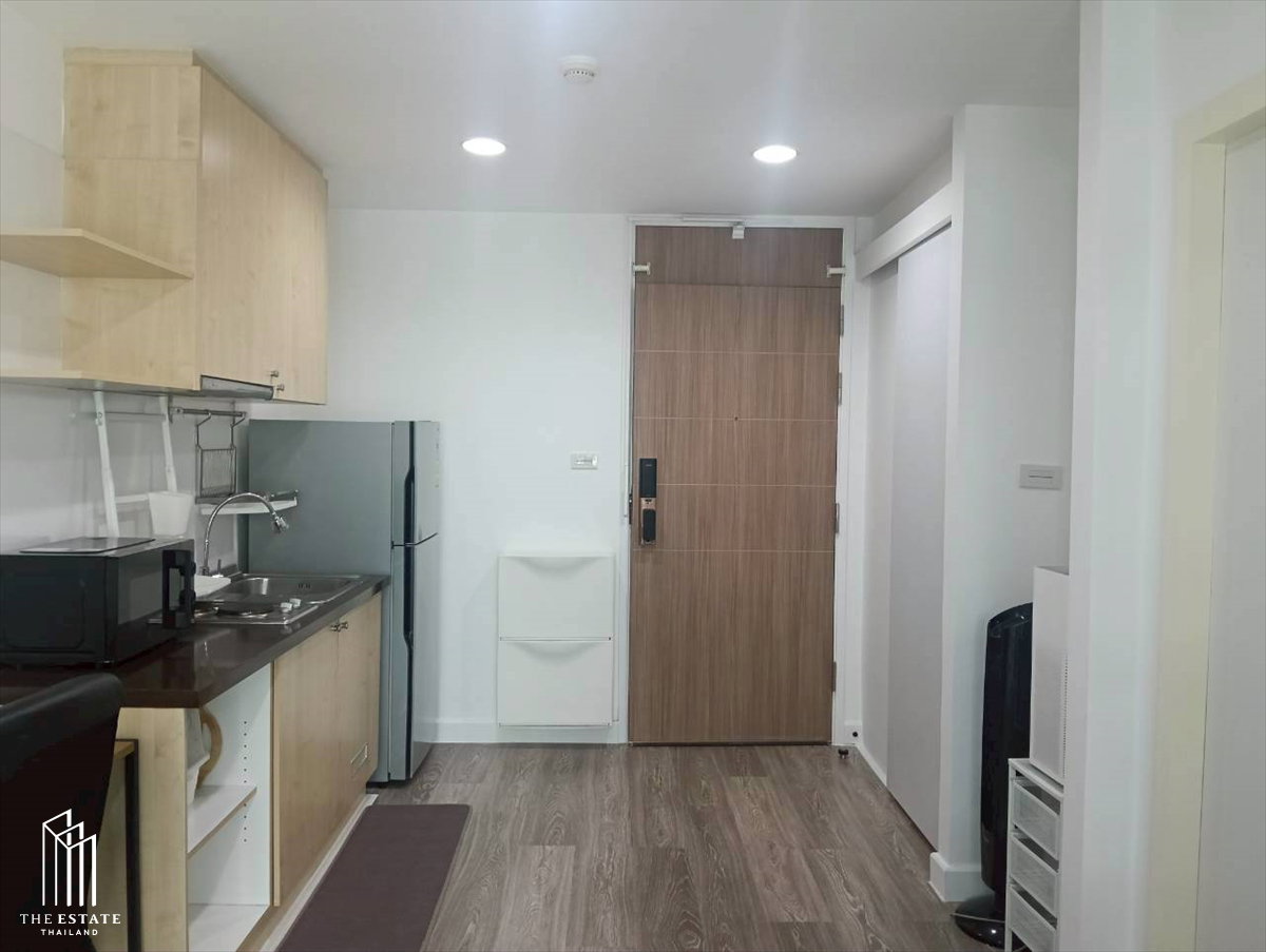 รูป Condo for rent Whizdom @Punnawithi Station 35.05 sq.m. 1 bedroom พร้อมอยู่ ตกแต่งครบ Condo Low Rise 8 ชั้น @2.8MB - รูปที่ 3/9