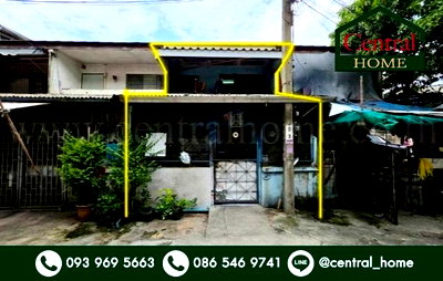 ทาวน์โฮม กรุงเทพมหานคร : ทาวน์เฮ้าส์ 2 ชั้น 16 ตรว. จรัญสนิทวงศ์ 35 (ซอยแก้วเงินทอง 3) ทำเลดีมาก ราคาถูก
