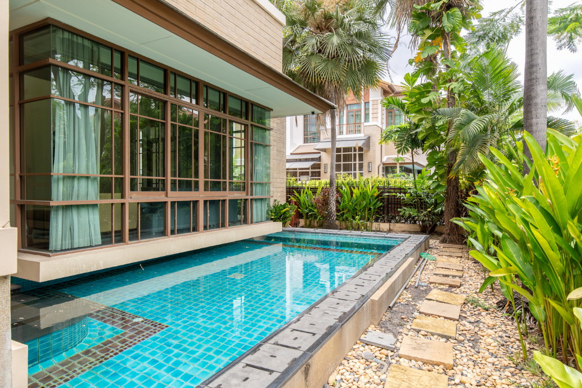 รูป 🏡✨ ให้เช่าบ้านเดี่ยว Super Luxury ทำเล Prime – แสนสิริ สุขุมวิท 67 - รูปที่ 2/15
