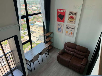 รูปภาพ 📌 For Rent Condo ORIGIN PLUG & PLAY NONTHABURI STATION Building 1, Floor 27,Duplex, Room size 331 sqm
