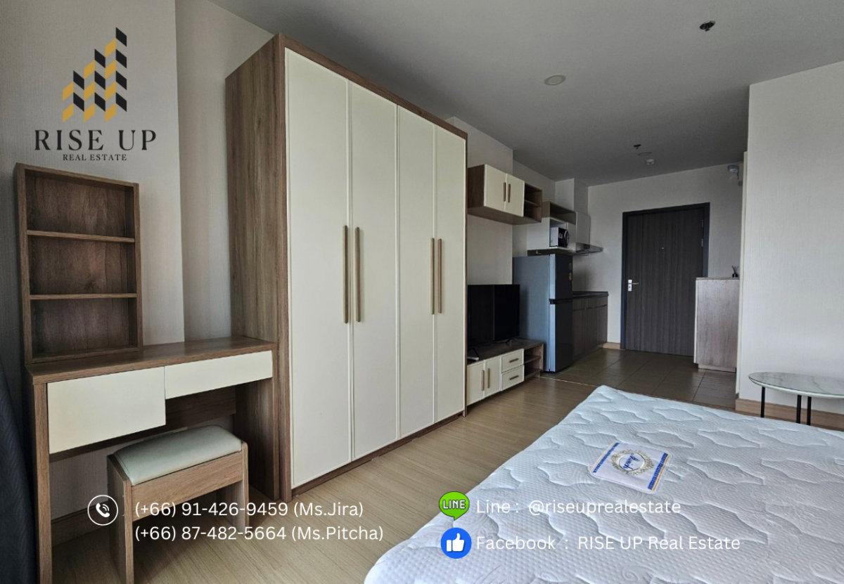 รูป ปล่อยเช่า 🔥 ศุภาลัย เวอเรนด้า สุขุมวิท 117 คอนโด, Studio, 28 ตรม., 10,000 บาท/เดือน - รูปที่ 6/9