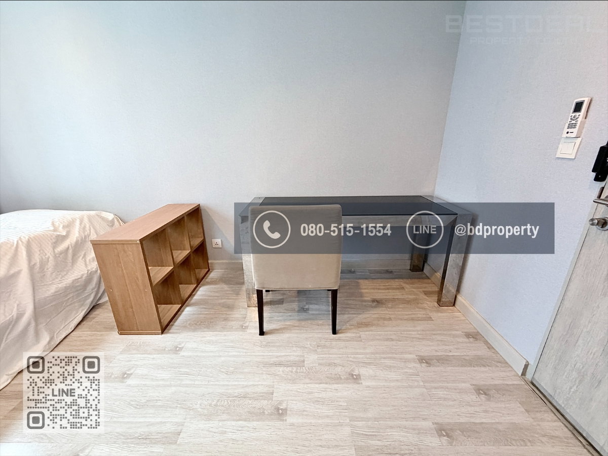 รูป Bestdeal ให้เช่า Studio 22ตรม.ราคา 12,000/เดือนเท่านั้น เฟอร์นิเจอร์และเครื่องใช้ไฟฟ้าครบ “IDEO MOBI RAMA 9” ใกล้MRT และ เซ็นทรัลพระราม 9 เพียง 80 ม. - รูปที่ 6/15