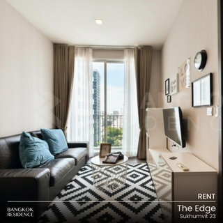 รูปภาพ เช่าคอนโด 💎 The Edge Sukhumvit 23 1นอน 42ตร.ม. 30k💎 แต่งสวย ราคาดีที่สุด ใกล้ BTS อโศก