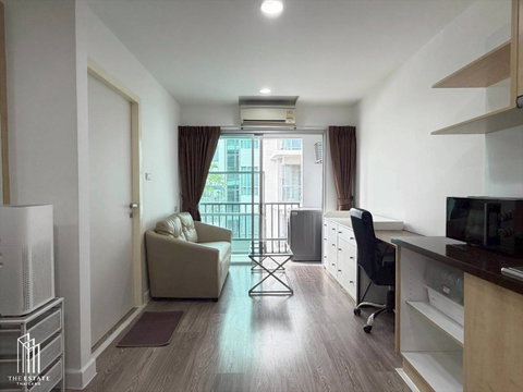 Condo for rent Whizdom @Punnawithi Station 35.05 sq.m. 1 bedroom พร้อมอยู่ ตกแต่งครบ Condo Low Rise 8 ชั้น @2.8MB