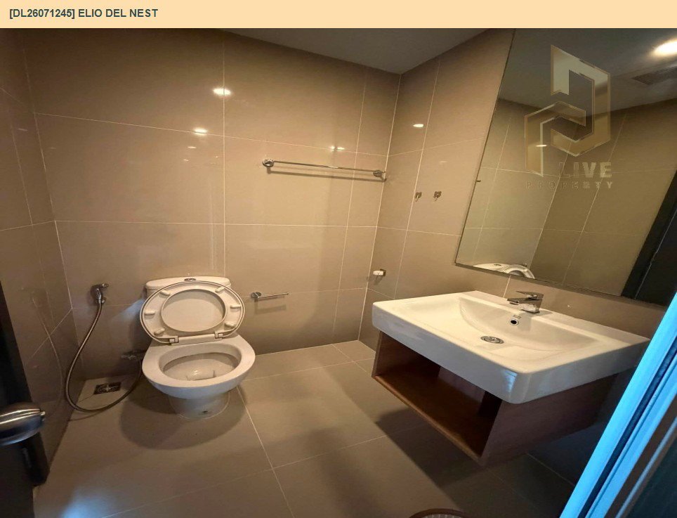 รูป DL26071245 ให้เช่าคอนโด เอลลิโอ เดล เนสท์ (Elio Del Nest) ใกล้ BTS อุดมสุข พร้อมเข้าอยู่ โทรด่วน 0653619502 LineID @952jdxxk - รูปที่ 6/6