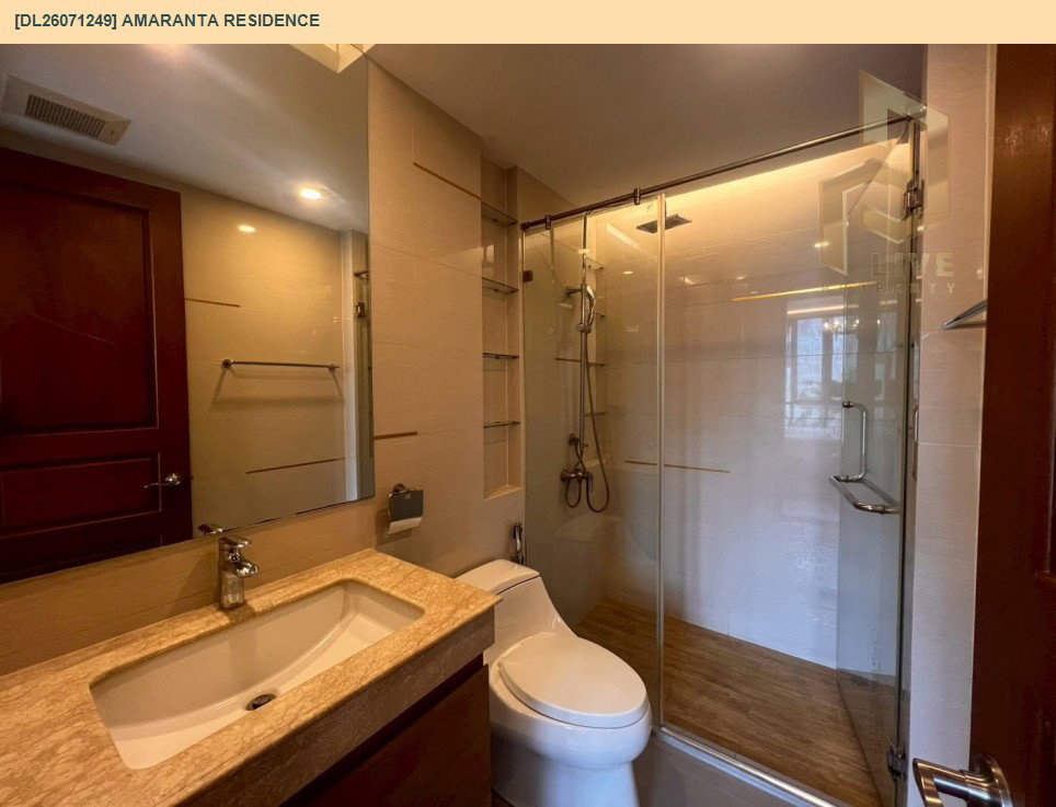 รูป DL26071249 ให้เช่าคอนโด อมรันทา เรสซิเด้นซ์ (Amaranta Residence) ใกล้ MRT ห้วยขวาง พร้อมเข้าอยู่ โทรด่วน 0653619502 LineID @952jdxxk - รูปที่ 6/6