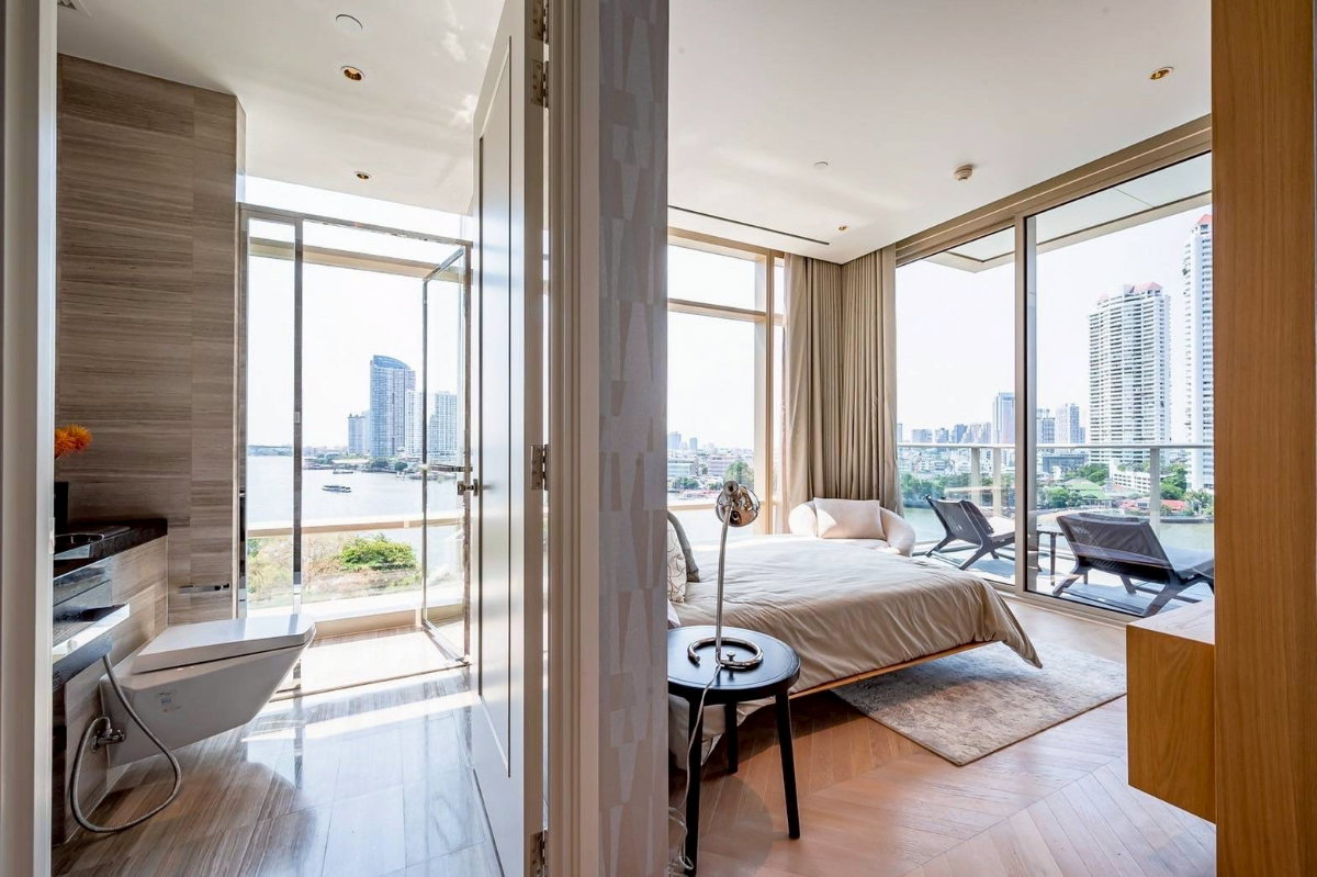 รูป คอนโด 2 ห้องนอน ที่ Four Seasons Private Residences Bangkok ✅ ใกล้ BTS สะพานตากสิน เฟอร์นิเจอ์ครบ ทักไลน์ได้เลยตอบไวมาก  - รูปที่ 15/18