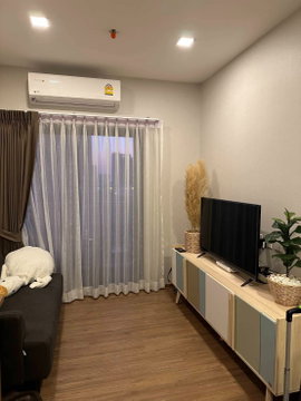 RS7140 For Rent: Metris Rama 9–Ramkhamhaeng, a pet-friendly condo. Rare 2-bedroom unit in a new project.
