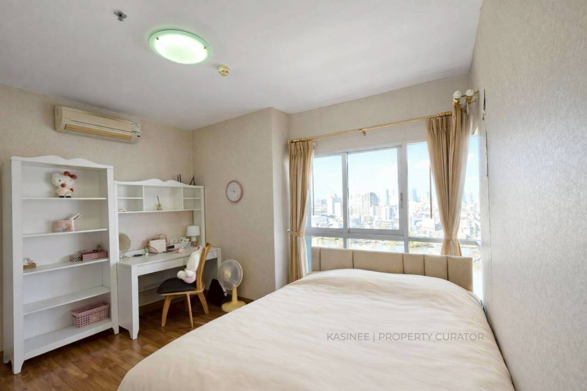picture IVY RIVER Rat Burana | Spacious 113 SQ.M. River View Condo | High Floor Tower A | Fixed Parking | Only THB 6.99 MB - 6/13
