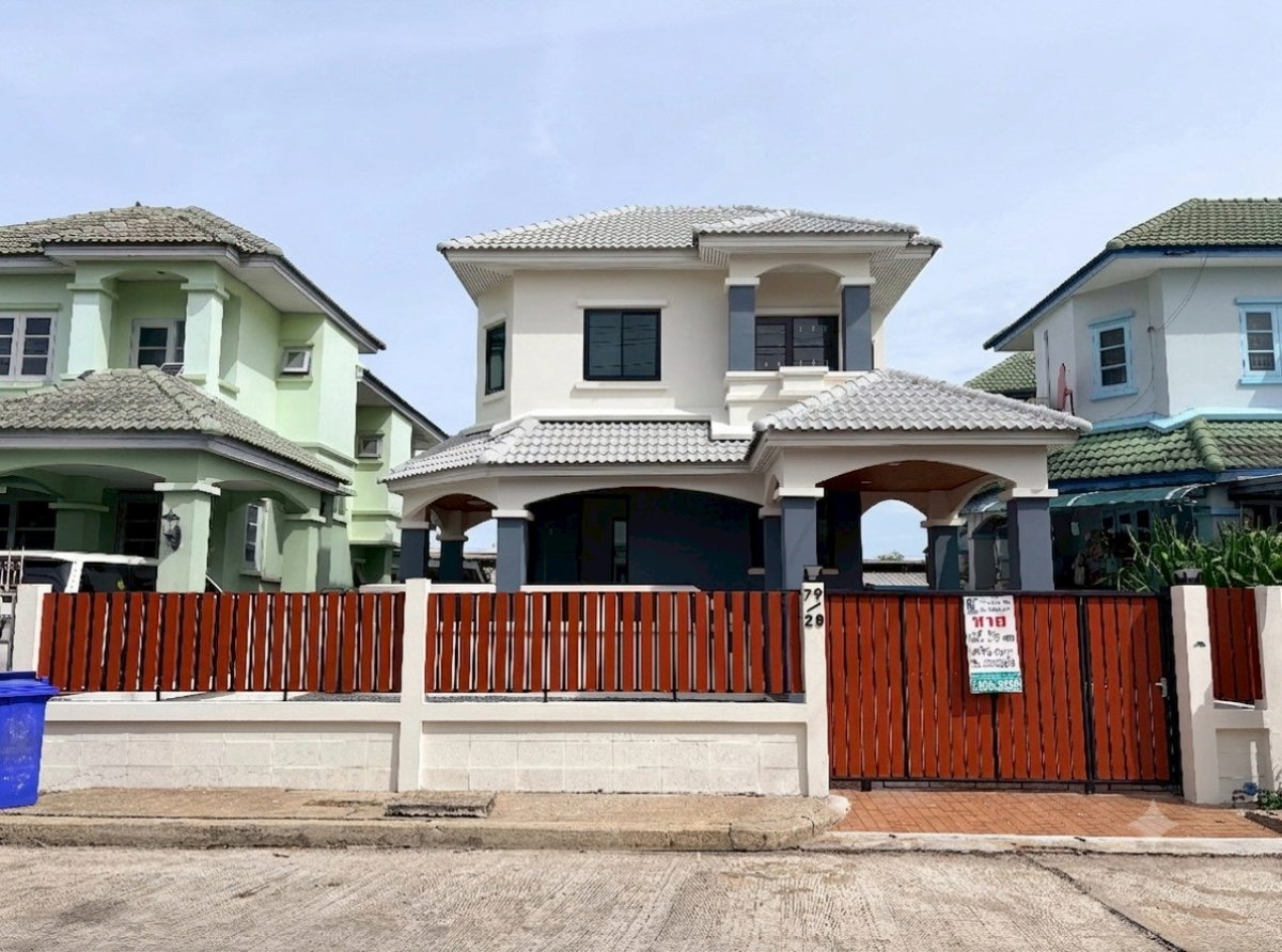 รูป ขายบ้านเดี่ยว ม.เศรณี บ้านกล้วย ไทรน้อย แต่งใหม่ ขายถูก 2.69 ล้าน - รูปที่ 1/15