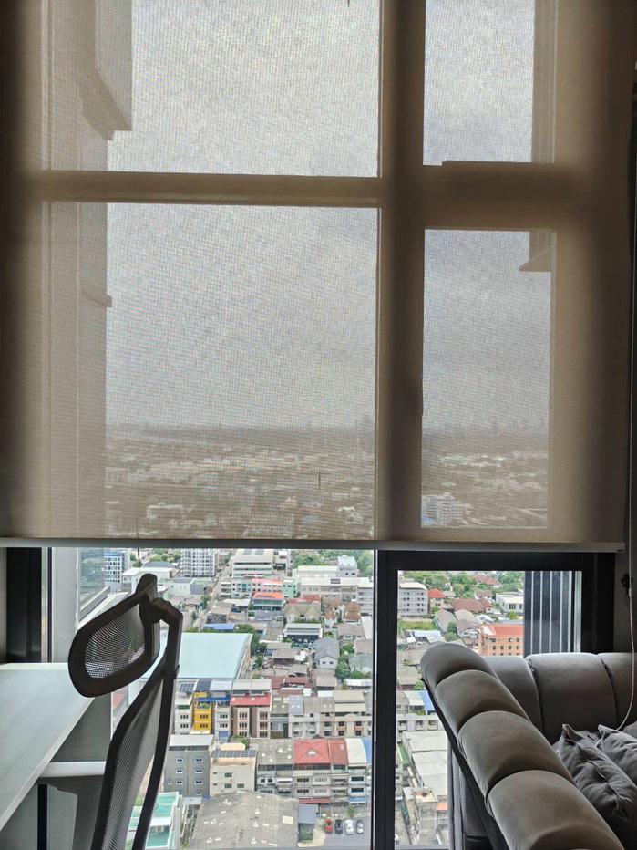 รูป Condo for RENT: The Line Sukhumvit 101 𝐒𝐢𝐳𝐞 : 33 sqm.  1 Bed 1 Bath /Corner / River View + Bang Kachao view / Balcony / High Ceiling 3.3m. on 26th - รูปที่ 9/16