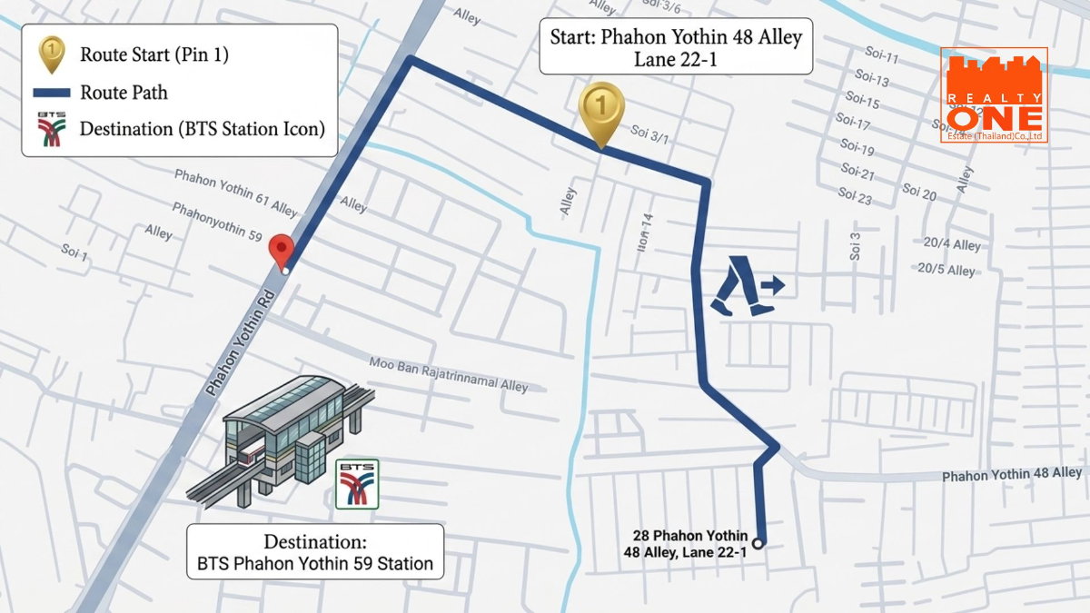 รูป โอกาสทองนักลงทุน, สาย Renovate, ทำหอพัก! ขายบ้านทำเลดี พหลโยธิน 48 แยก 22-1 เนื้อที่ 50 ตร.วา พื้นที่ใช้สอยรวมกว่า 270 ตร.ม. 12 ห้องนอน 5 ห้องน้ำ - รูปที่ 4/21