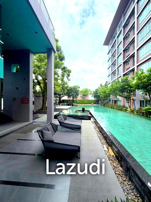 ขายคอนโด : BAAN KUN KOEY : Nice Studio condo near town and beach