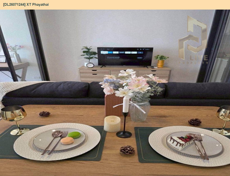 รูป DL26071244 ให้เช่าคอนโด เอ็กซ์ที พญาไท (XT PHAYATHAI) ใกล้ BTS พญาไท พร้อมเข้าอยู่ โทรด่วน 0653619502 LineID @952jdxxk - รูปที่ 6/8