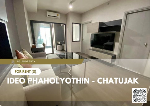 ให้เช่า 📍IDEO Phaholyothin - Chatujak 📍 เฟอร์นิเจอร์ และ เครื่องใช้ไฟฟ้าครบ ใกล้ BTS / MRT