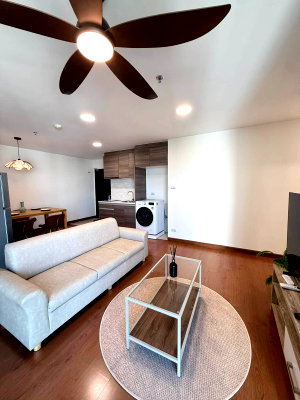 Condos for rent : Condo for RENT : Belle Grand Rama 9   𝐒𝐢𝐳𝐞 :   47 sqm.  Bedroom 1 Bathroom / Unblocked view / Balcony   𝐅𝐥𝐨𝐨𝐫 : 20th  ✅Fully furnished