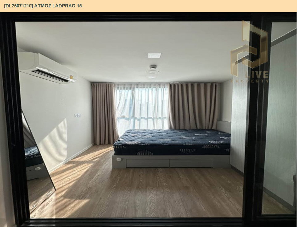 รูป DL26071210 ให้เช่าคอนโด แอทโมซ ลาดพร้าว 15 (Atmoz Ladprao 15) ใกล้ MRT ลาดพร้าว พร้อมเข้าอยู่ โทรด่วน 0653619502 LineID @952jdxxk - รูปที่ 4/7