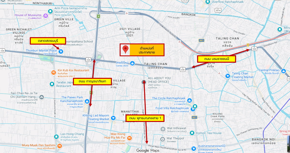 รูป ขายบ้านเดี่ยวโครงการหรู เดอะ ซิตี้ ปินเกล้า-บรมฯ 109.5 ตารางวา แปลงมุม ใกล้ ถนน บรมราชชนนี สายใต้ใหม่ ตลาดสดธนบุรี ถนน กาญจนาภิเษก | #TPI-3296  - รูปที่ 32/32