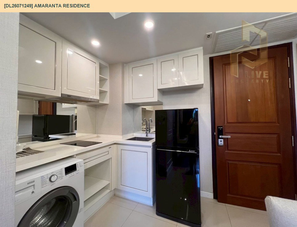 รูป DL26071249 ให้เช่าคอนโด อมรันทา เรสซิเด้นซ์ (Amaranta Residence) ใกล้ MRT ห้วยขวาง พร้อมเข้าอยู่ โทรด่วน 0653619502 LineID @952jdxxk - รูปที่ 2/6
