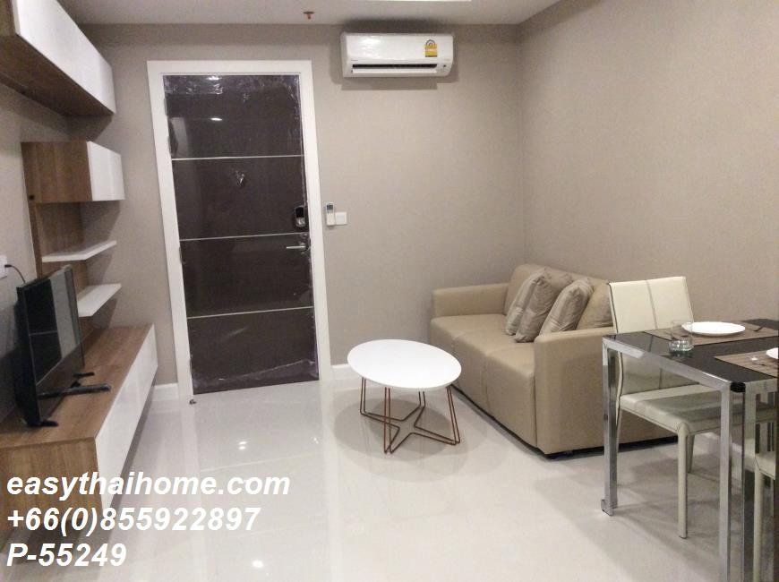 รูป P-55249 | เดอะ เมโทรโพลิส สำโรง อินเตอร์เชนจ์🔥✨ คอนโดให้เช่า 1 ห้องนอน ชั้นสูง วิวเมือง เฟอร์นิเจอร์ครบ พร้อมเครื่องซักผ้า ใกล้ BTS แบริ่ง - รูปที่ 4/8