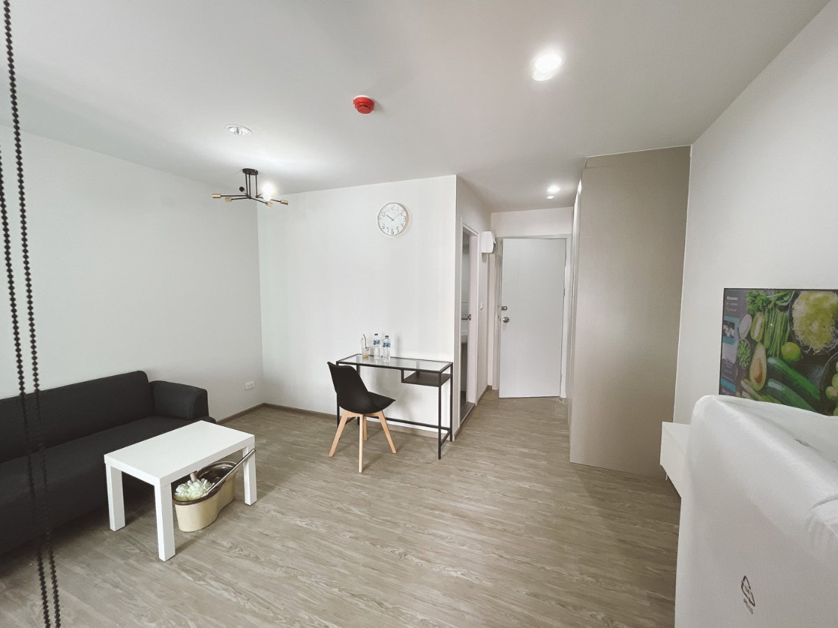 รูป 📣📣ให้เช่า📣📣 เฟอร์ครบ มีเครื่องซักผ้า Condo Rye Sukhumvit 101/1 (ไรย์ สุขุมวิท 101/1) 🔖 โปรคอนโด ห้องสวยตรงปก 065-917-4222 - รูปที่ 3/11