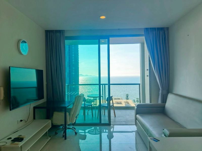 รูป ให้เช่า ริเวียร่า วงศ์อมาตย์ บีช ห้องสวย เฟอร์ครบ พร้อมเข้าอยู่ 25,000 บาท สนใจทักด่วน!!! - รูปที่ 2/8