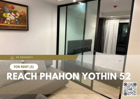 รูปภาพ For rent 🔥 REACH Phahon Yothin 52 🔥 Fully furnished and equipped with electrical appliances, near Central Plaza Ram Intra