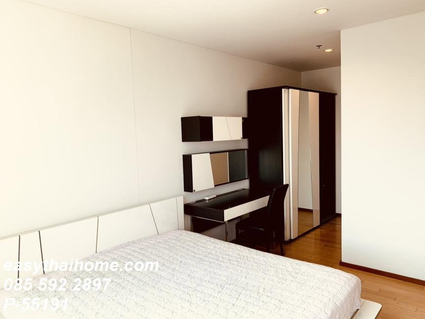 รูป P-55191 📢 ให้เช่าคอนโด Villa Sathorn ใกล้ BTS กรุงธนบุรี 1 นอน 1 น้ำ ชั้น 12 55 ตร.ม. วิวเมือง Line: @easythaihome 085-592-2897 - รูปที่ 4/12
