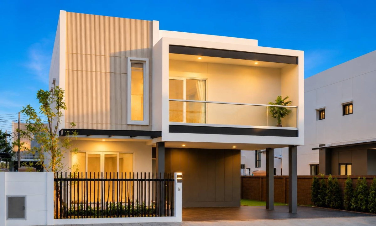 รูป 🏡✨ ให้เช่าบ้านเดี่ยว 2 ชั้น สไตล์โมเดิร์นหรู พร้อมคลับเฮ้าส์และสระว่ายน้ำ #เชียงใหม่ เพียง 68,000 บาท/เดือน ✨🏡  # A2-H0155 - รูปที่ 1/12