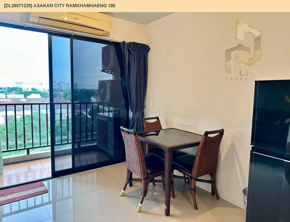 รูป DL26071229 ขายคอนโด อัสสกาญจน์ ซิตี้ รามคำแหง 186 (Asakan City Ramkhamhaeng 186) ใกล้ - พร้อมเข้าอยู่ โทรด่วน 0653619502 LineID @952jdxxk - รูปที่ 4/14